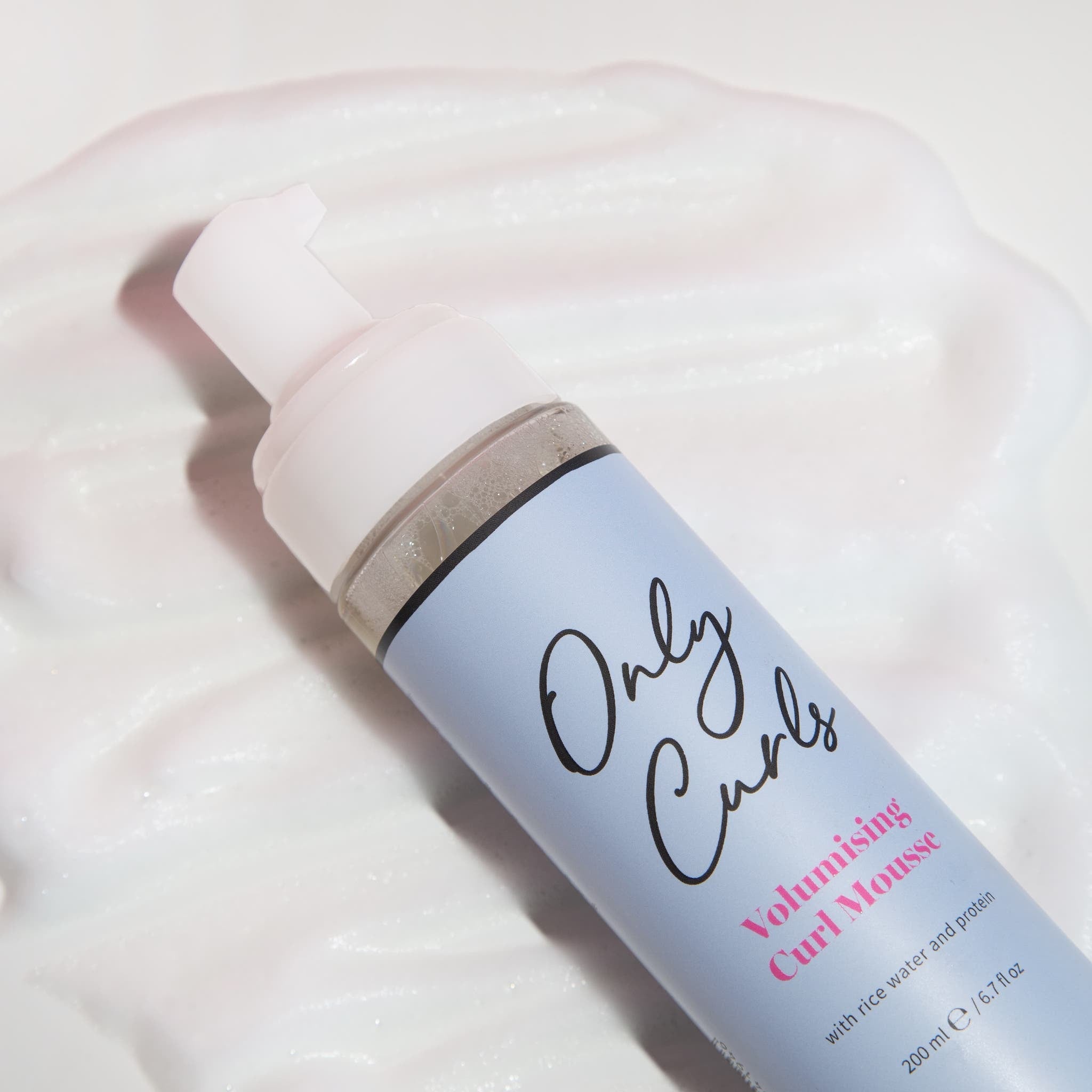 Lush Only Curls Mousse Capture Concept Lush Only Curls Mousse Capture Concept